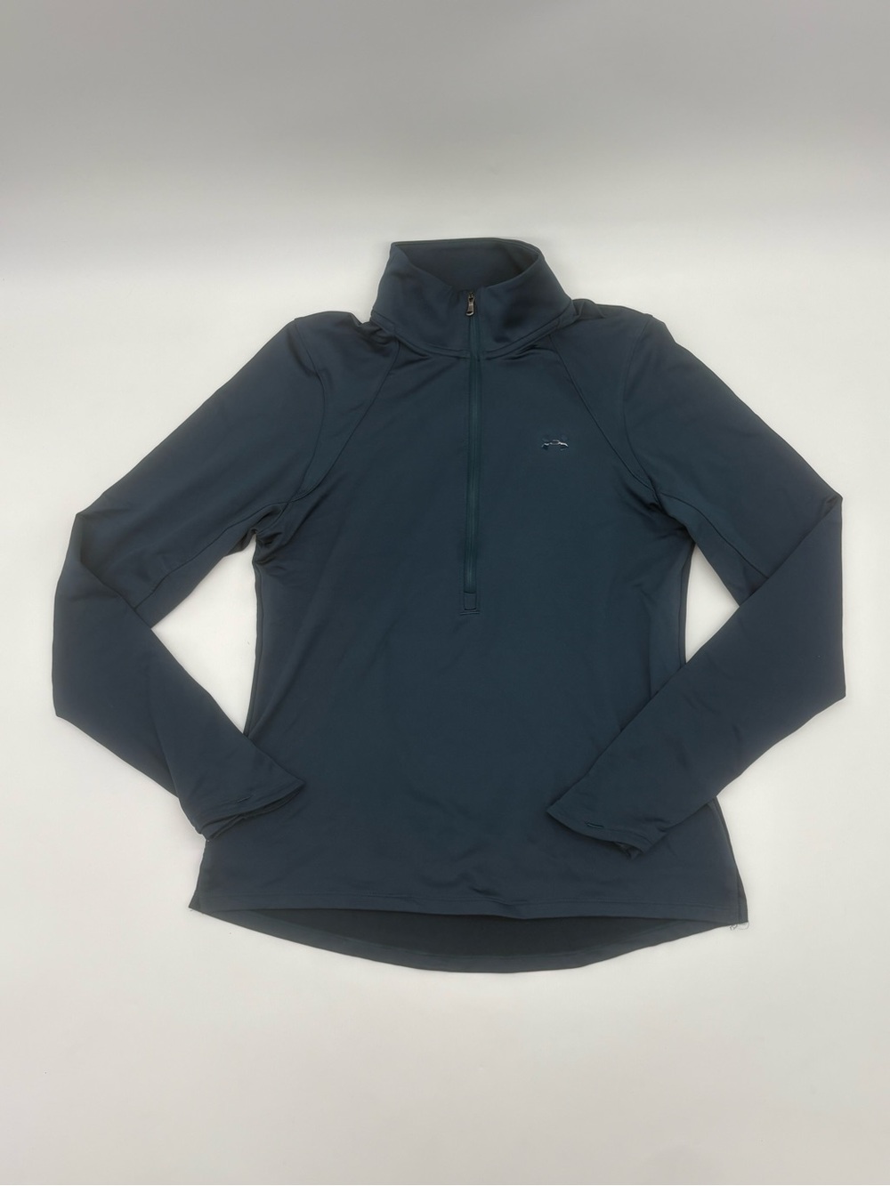 Under Armour Women’s Small Blue Gray Quarter Zip Athletic Pullover